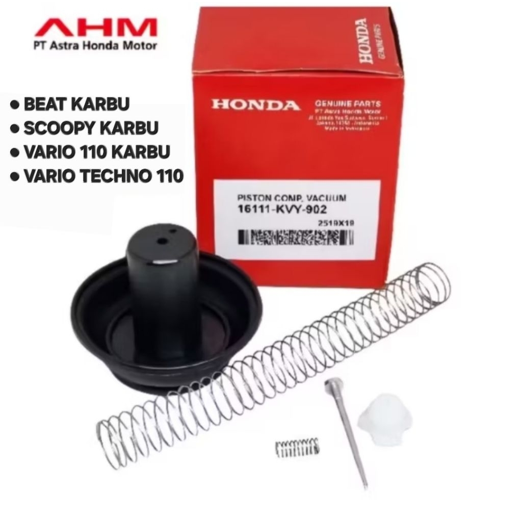 KARET VAKUM KARBURATOR BEAT KARBU VARIO110 KARBU VARIO TECHNO KARBU SCOOPY KARBU ORIGINAL AHM