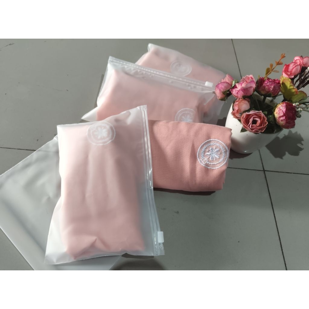 COD. kerudung segi empat Dharma Wanita bordir logo Dharma Wanita ready stock dikirim hari ini