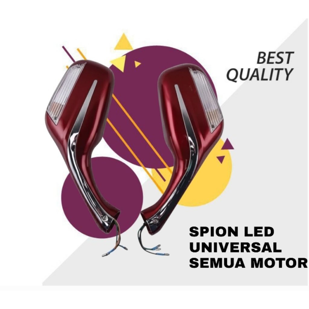 SPION MOTOR LED PCX FAZZIO LAMPU KALCER UNIVERSAL