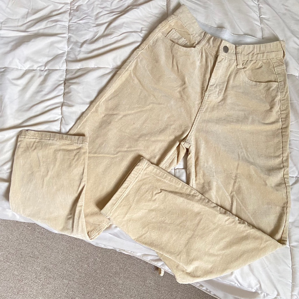 Preloved celana jeans Corduroy coklat