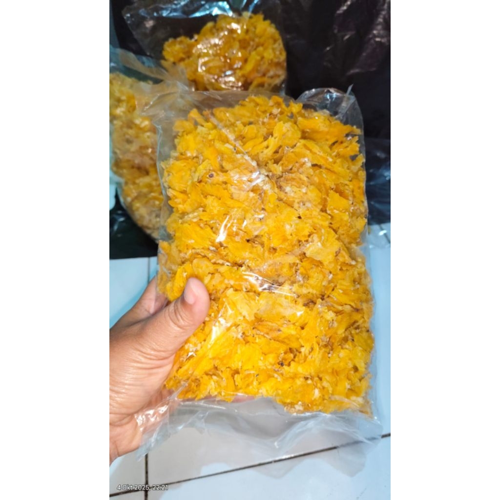 Emping Jagung Mentah - Krecek Jagung - Keripik Jagung - Jagung Geprek