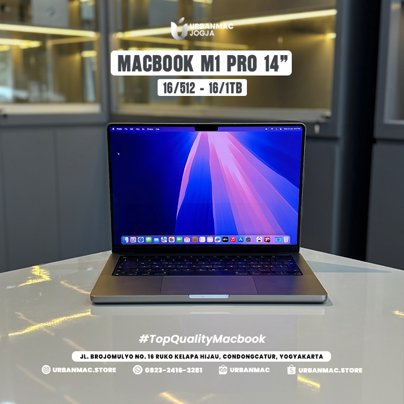 MACBOOK M1 PRO 14INCH - SPEK DEWA