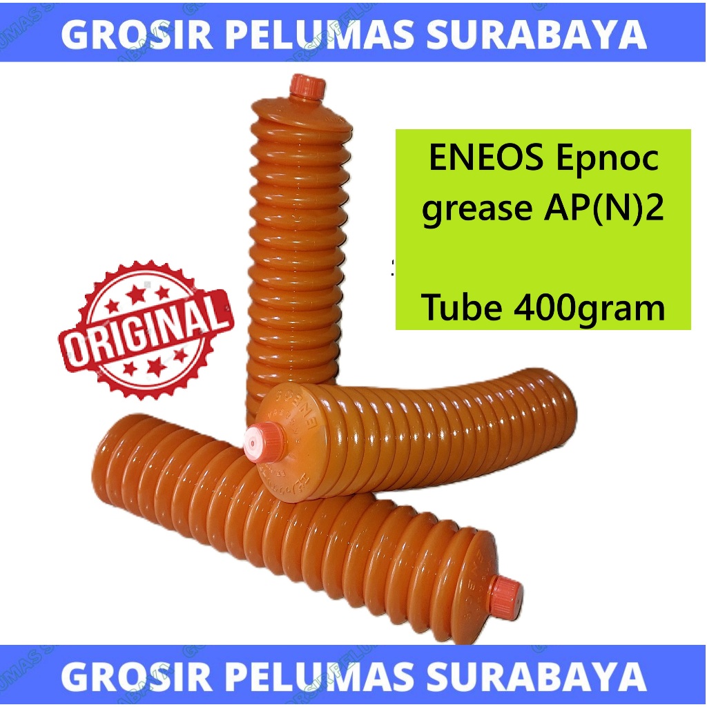 Original Gemuk Lithium ENEOS Epnoc Grease AP (N) 2 Stempet JEPANG AP N2 Tube 400gram ASLI