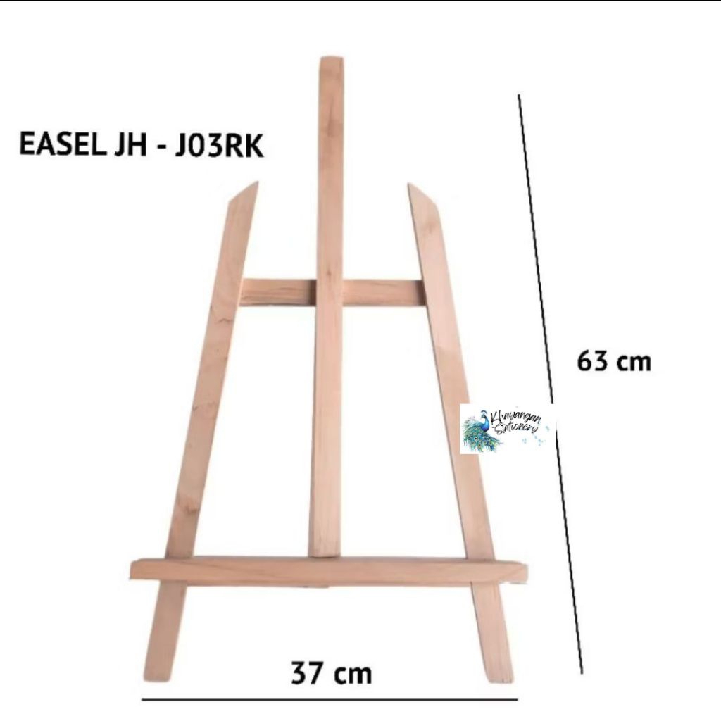 Wooden Easel, Easel Kanvas Lukis Foto || Tripod/Stand Lukisan Kanvas