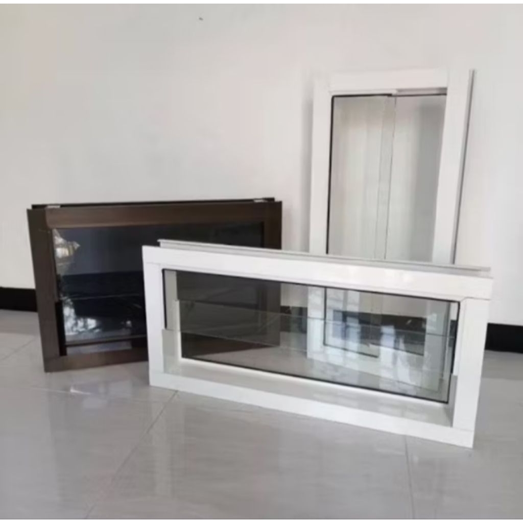 Boven kaca salip aluminium 60x30 & 80x30 cm