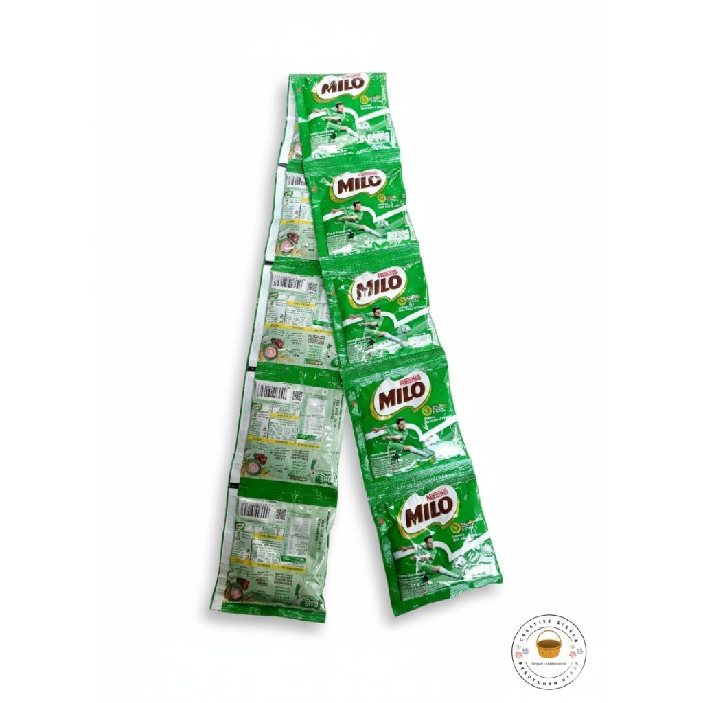 susu Milo sachet 1 renceng isi 10 pcs/bungkus