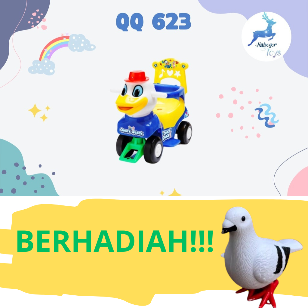Mainan Anak Murah QQ 623 Mainan Tunggang Anak