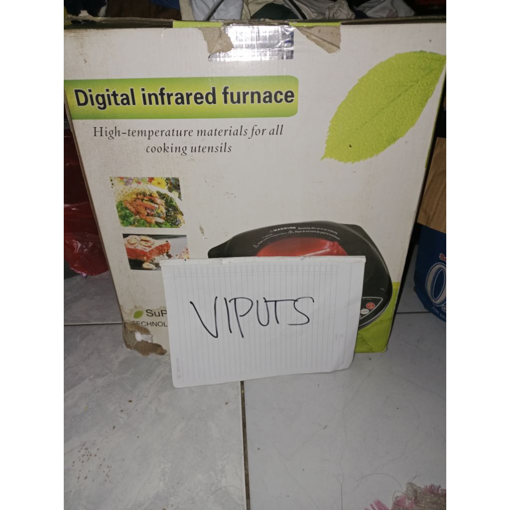 Kompor Listrik Super Wide 200watt (Low Watt)