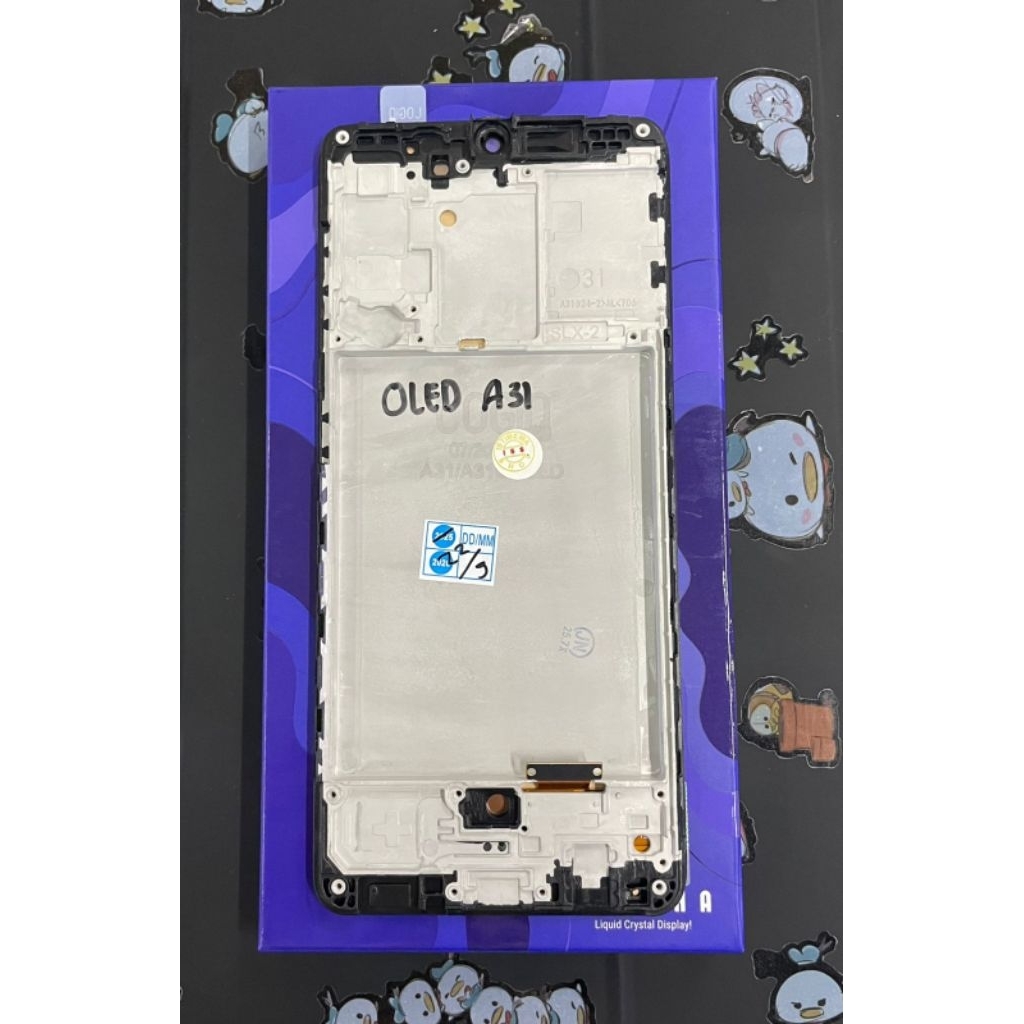 LCD SAMSUNG A31+FRAME OLED