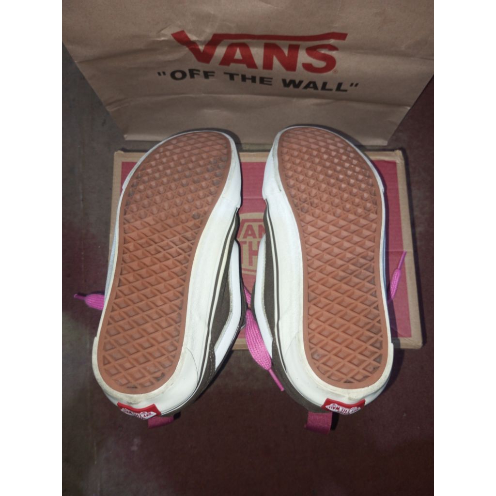 Vans Knu Skool Brown Pink (Second Like New)