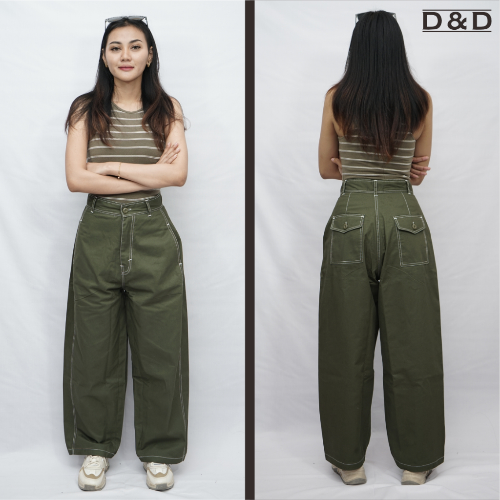 Celana Baggy Premium Baggy Pants Pria Wanita  Barrel Pants Unisex