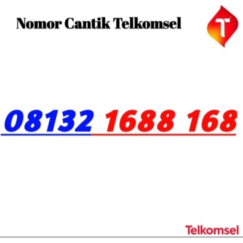 NOMOR CANTIK TELKOMSEL PRABAYAR HOKI 168