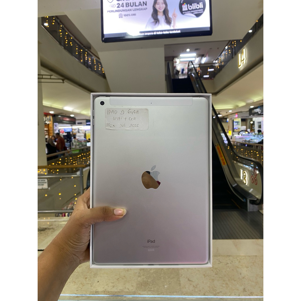 second ipad 9 wifi + cell 64GB