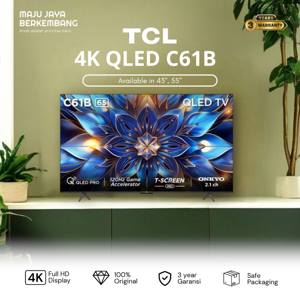 TCL 43C61B QLED G00GLE TV - 43c61(2024) c61b