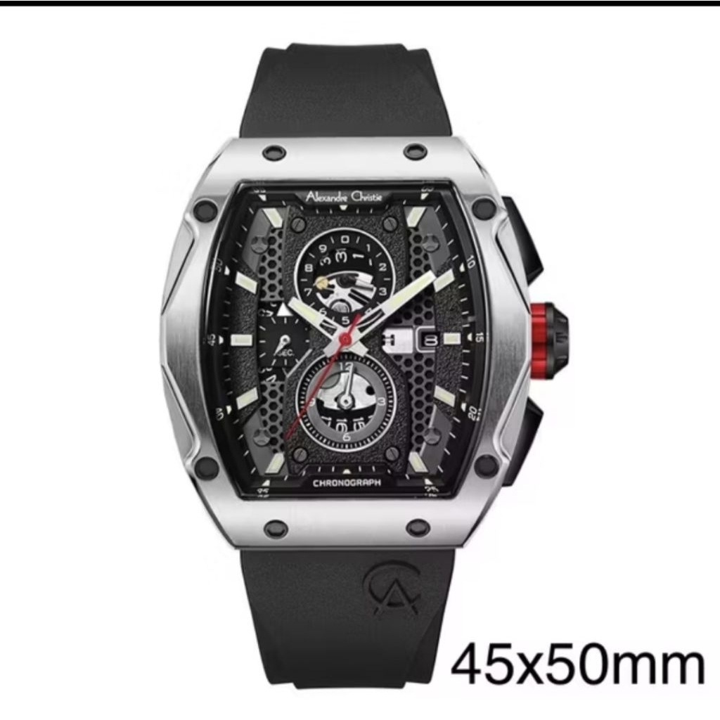 Jam Tangan Alexandre Christie 6608 / 6608MC original