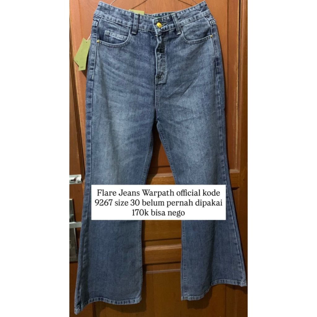 Flare Jeans Warpath kode 9267 size 30