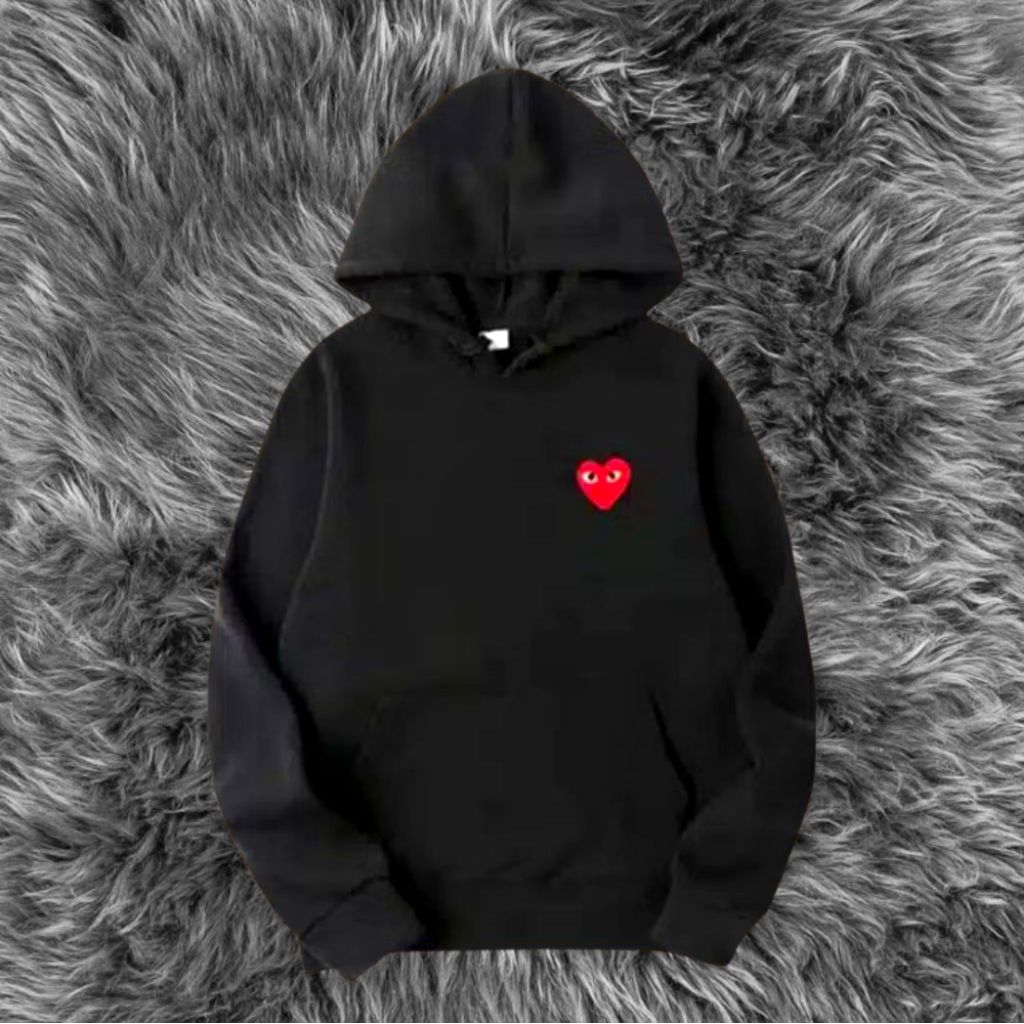 Black Hoodie Play Cdg Sweat Second/PL