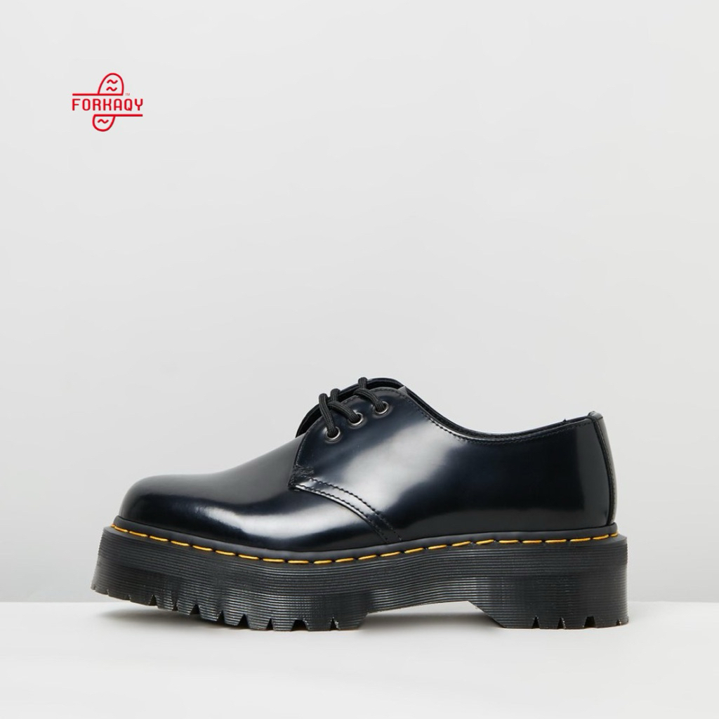 Sepatu Dr. Martens 1461 Quad Black Smooth