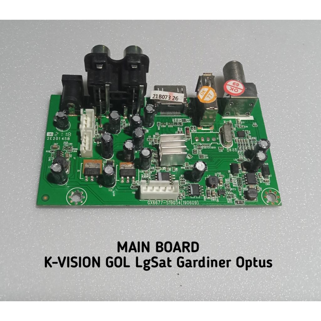 MB mainboard Receiver Parabola k-vision GOL LgSat Gardiner second normal