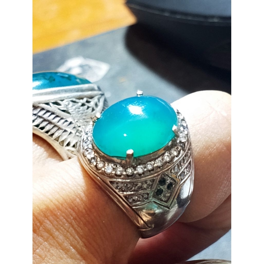 bacan giwang ring perak HQ