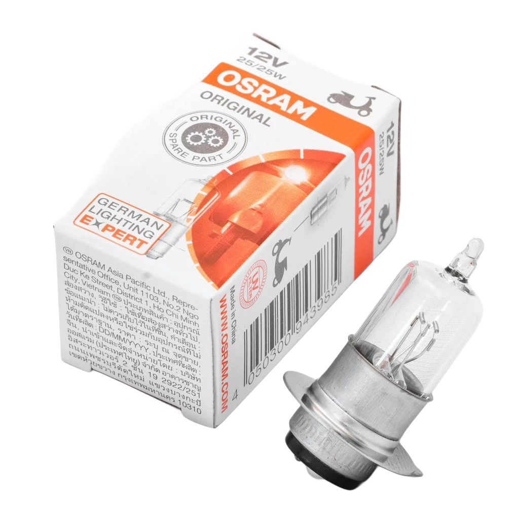 Bohlam Lampu Depan Motor Halogen Osram