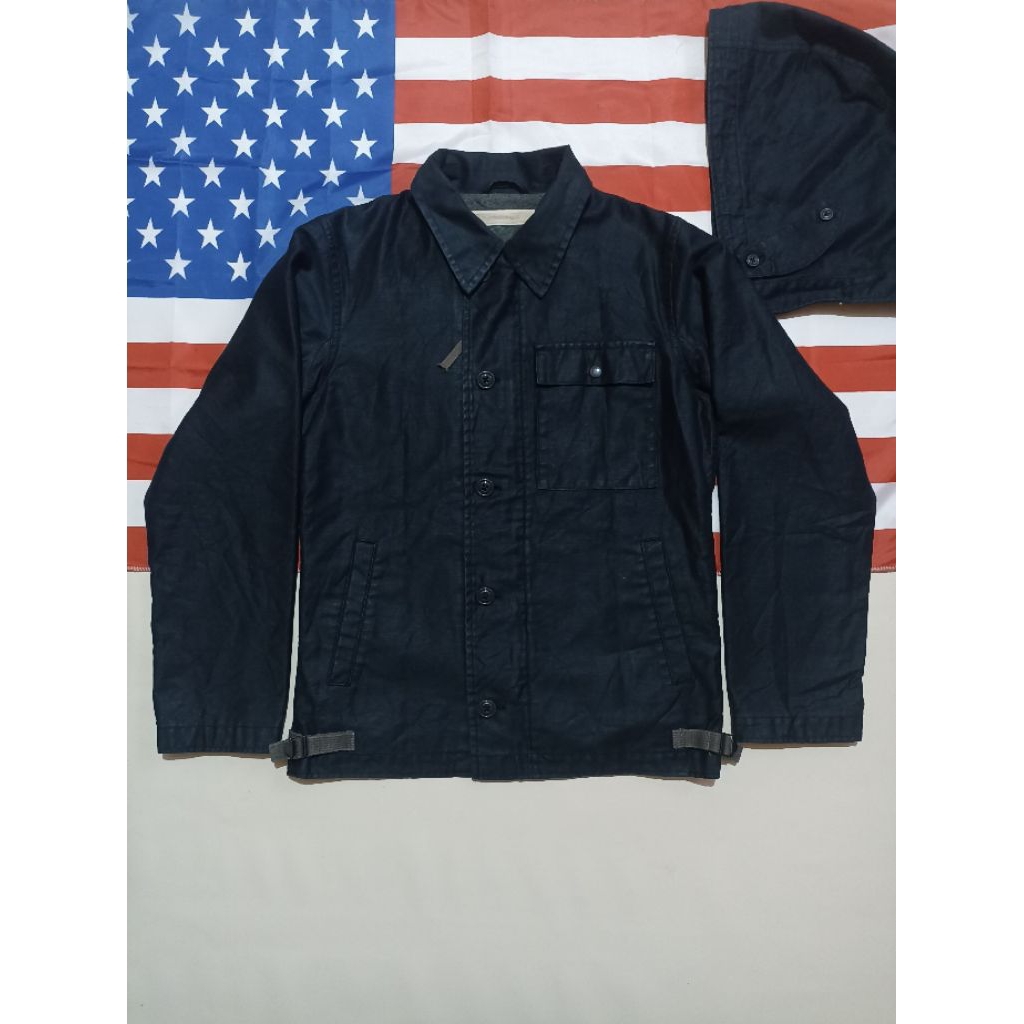 A2 DECK JACKET NAVY