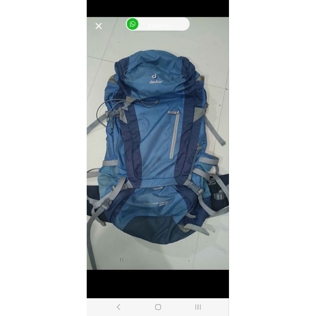 deuter futura vario 50+10