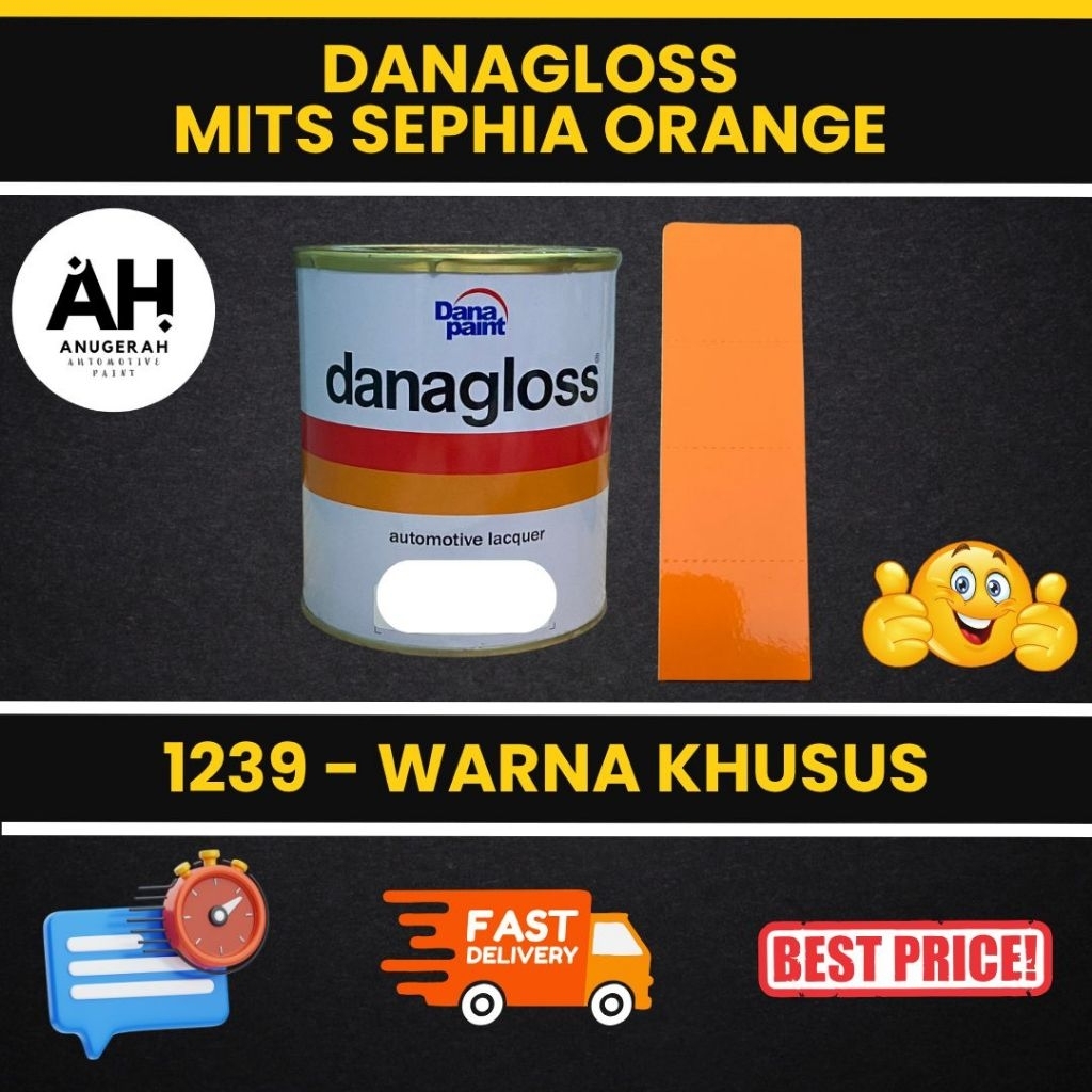 Danagloss NC Mits Sephia Orange - 1239