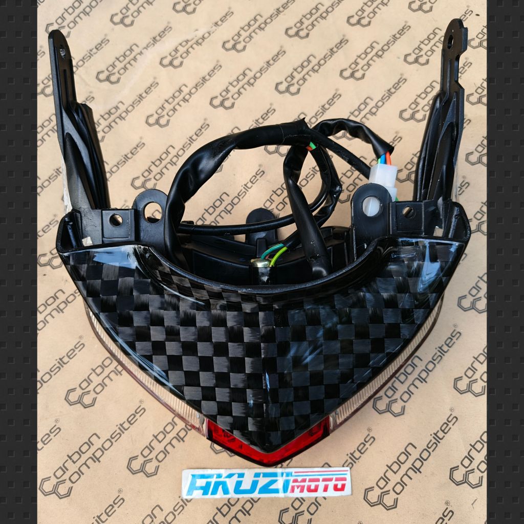 Stoplamp Ducktail BEAT KARBU Carbon Kevlar