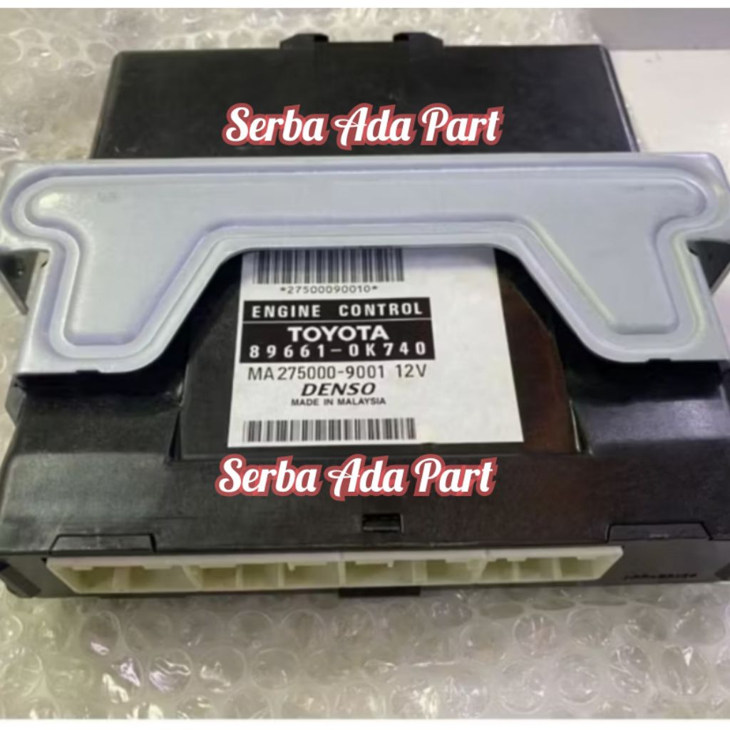 Ecu Control Engine Toyota Innova Bensin 89661-0K740 (Asli)