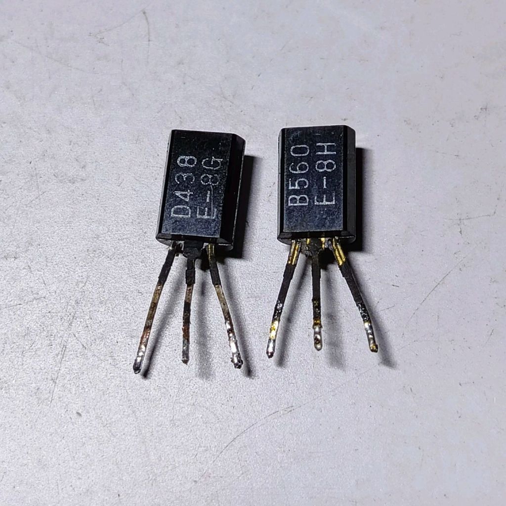 transistor B560 & D438 original cabutan amplifier vintage