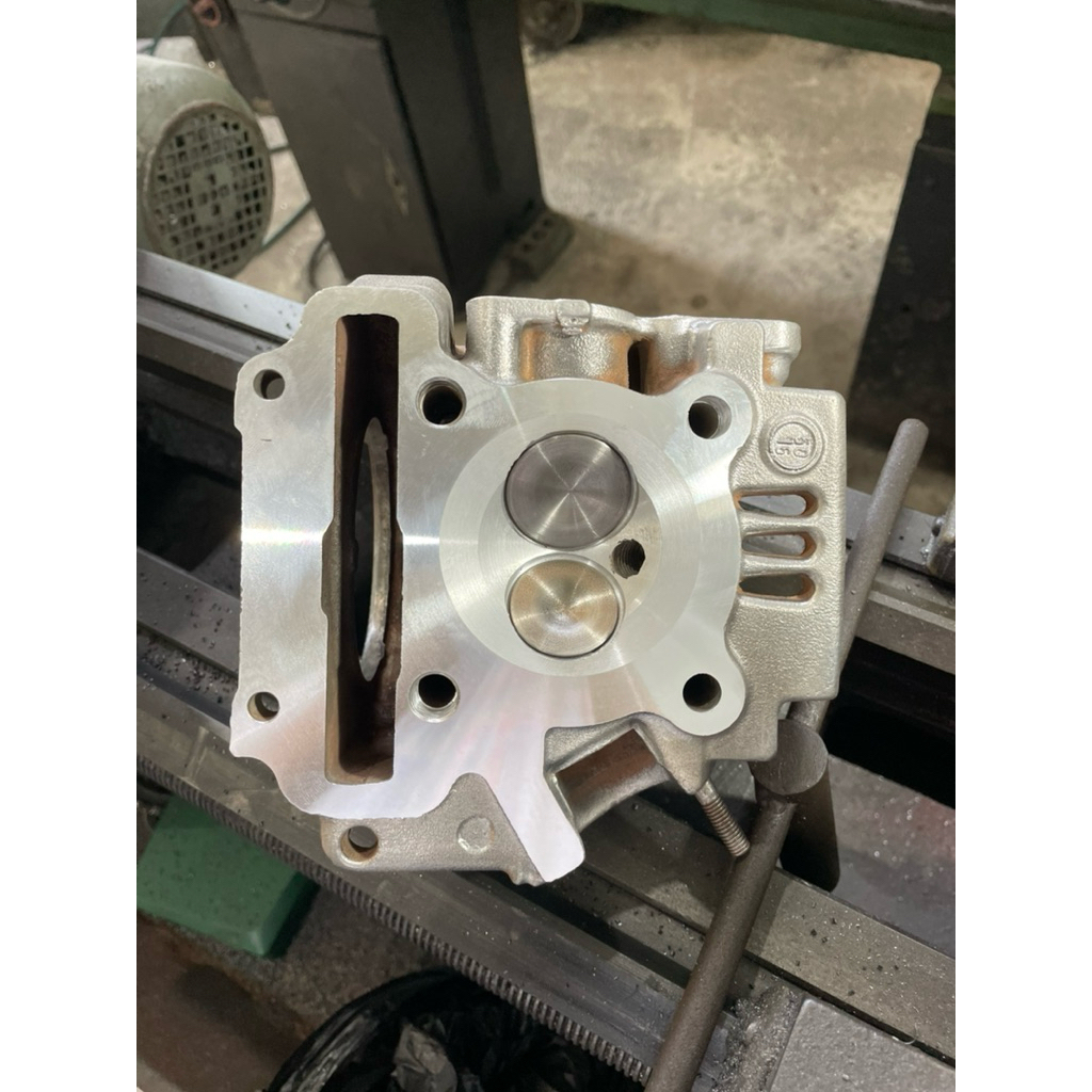 CYLINDER HEAD VEGA ZR, JUPITER ROBOT RUBAH SUDUT SUDAH FREE KLEP