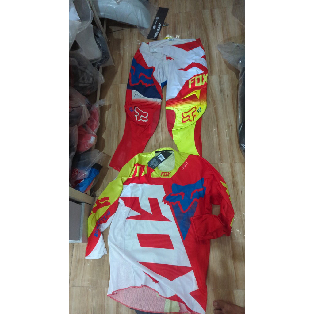 jersey set balap fox