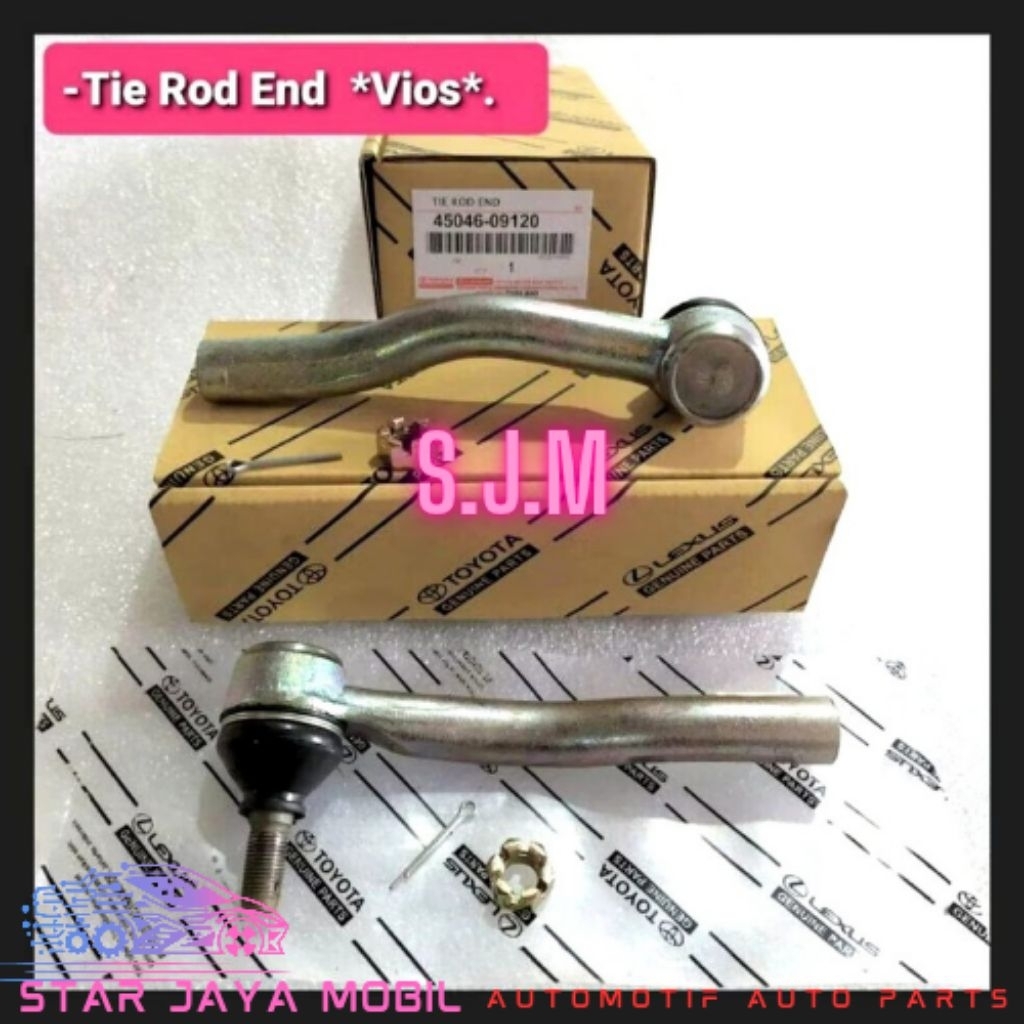 TIE ROD END TIE ROD 1SET ORIGINAL. VIOS OLD
