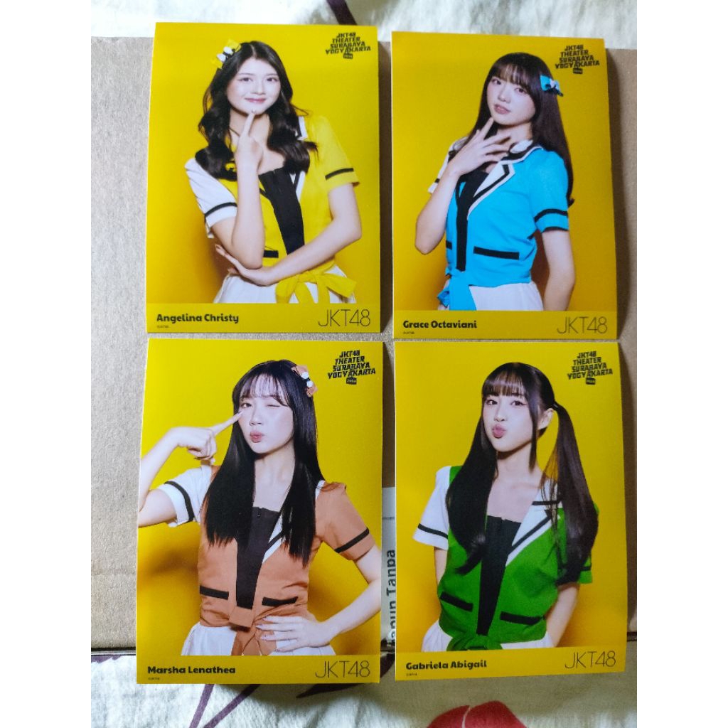 Paket 5 Photopack Official JKT48 Edisi Theater Sementara 2024 Original Merchandise