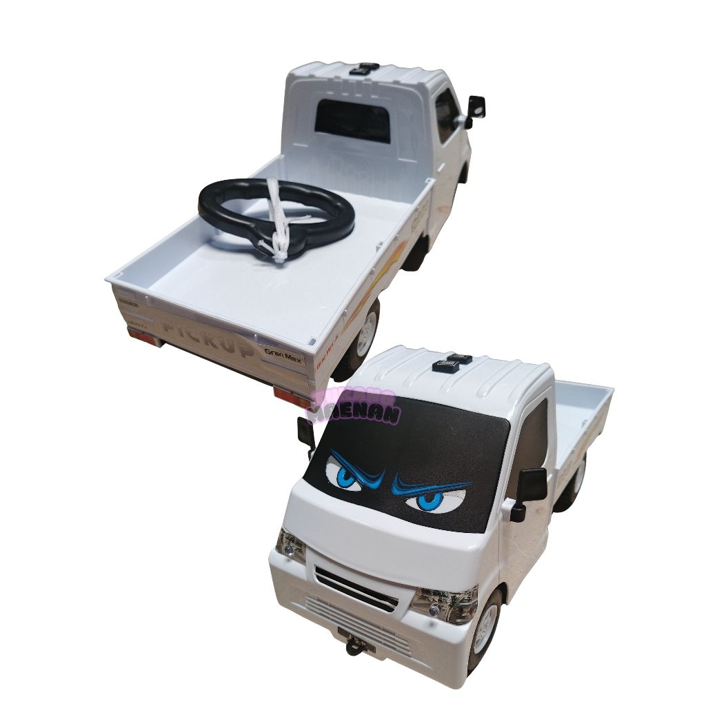 Mainan Miniatur Mobil Pickup GRANDMAX Free Batre / Mobilan Grandmax Mainan Musik Lampu Mata Free Tal