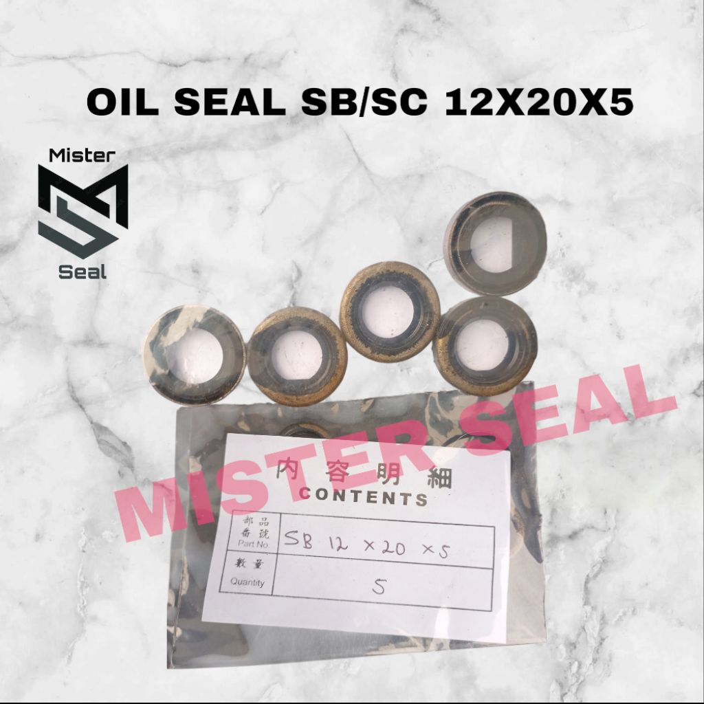 OIL SEAL SB/SC 12X20X5