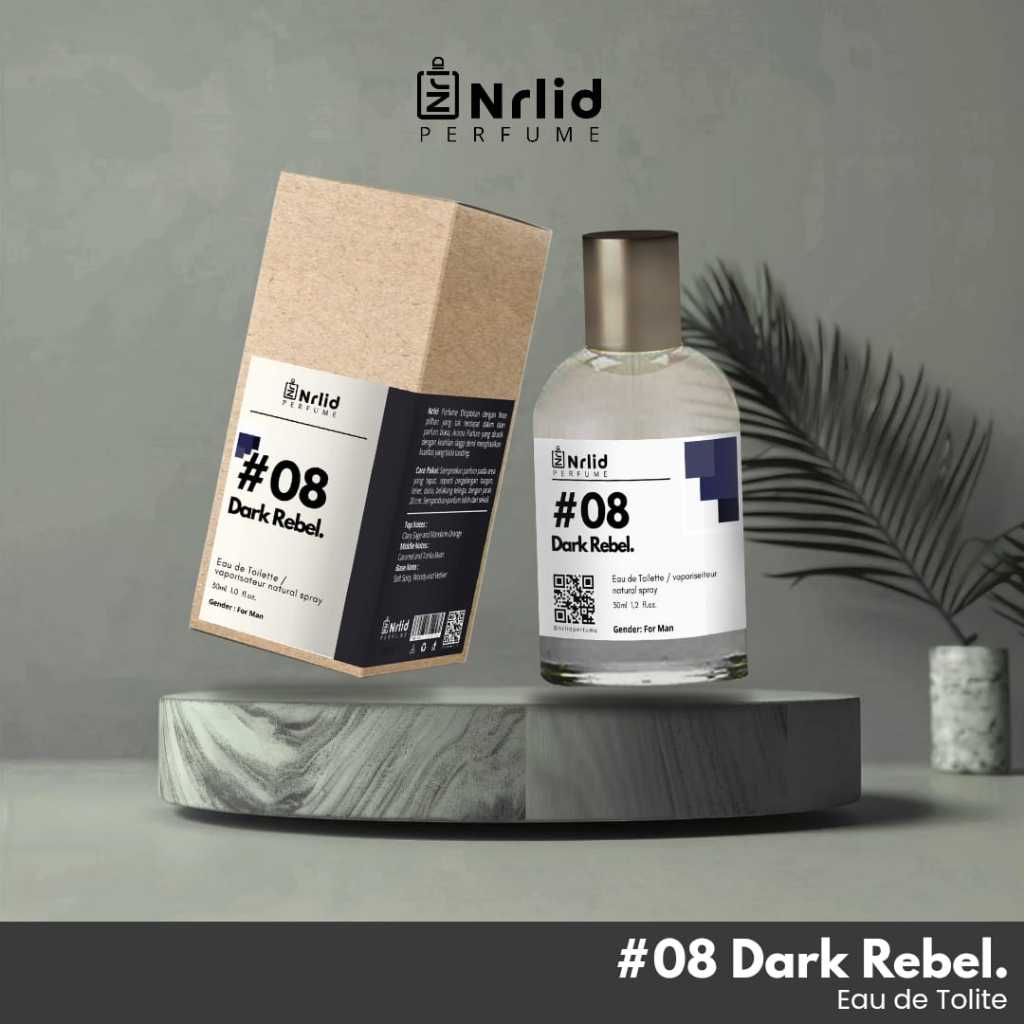 Nrlid Perfume - #08 Dark Rebel.