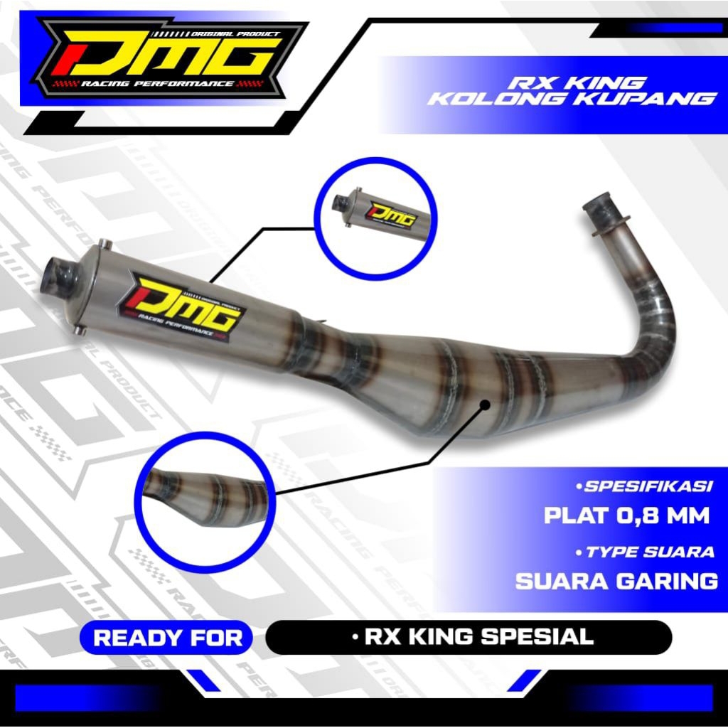 knalpot rx king rx spesial kolong kupang spek blayer
