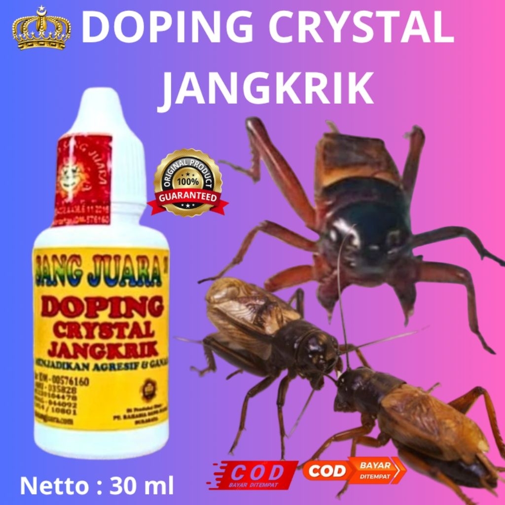 DOPING CRYSTAL JANGKRIK ADUAN isi 30 ml