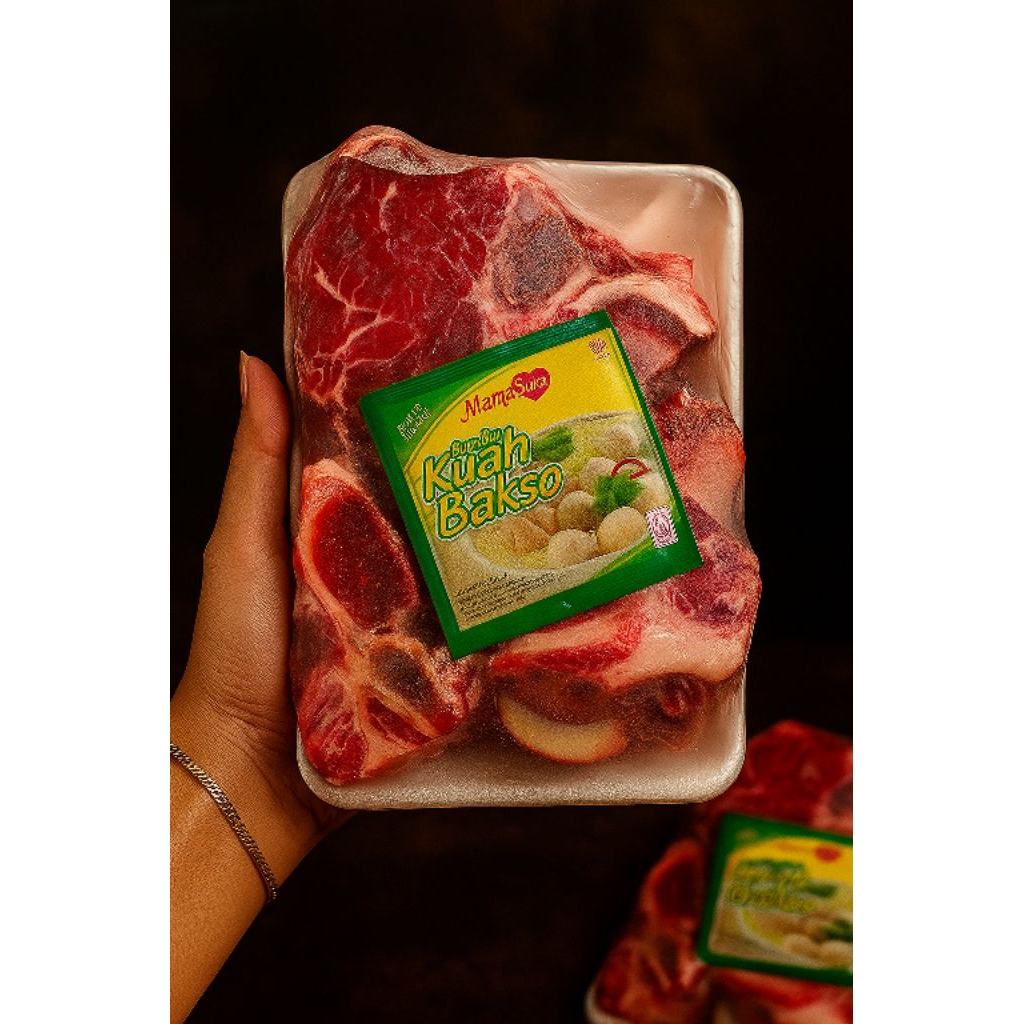 TULANGAN IGA GONDRONG TULANGAN SAPI BAKSO BALUNGAN 500GR