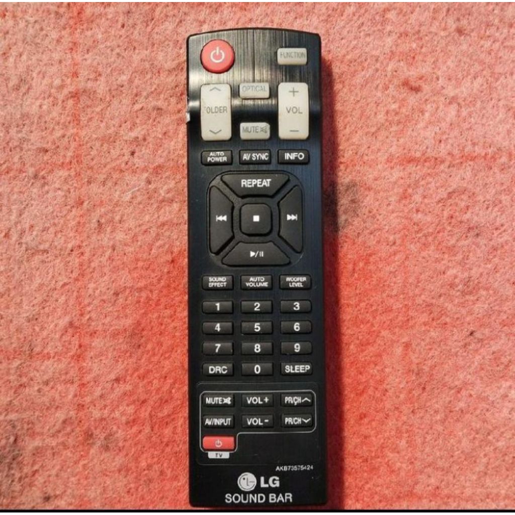 Remote Control SOUND BAR LG AKB73575424 Original