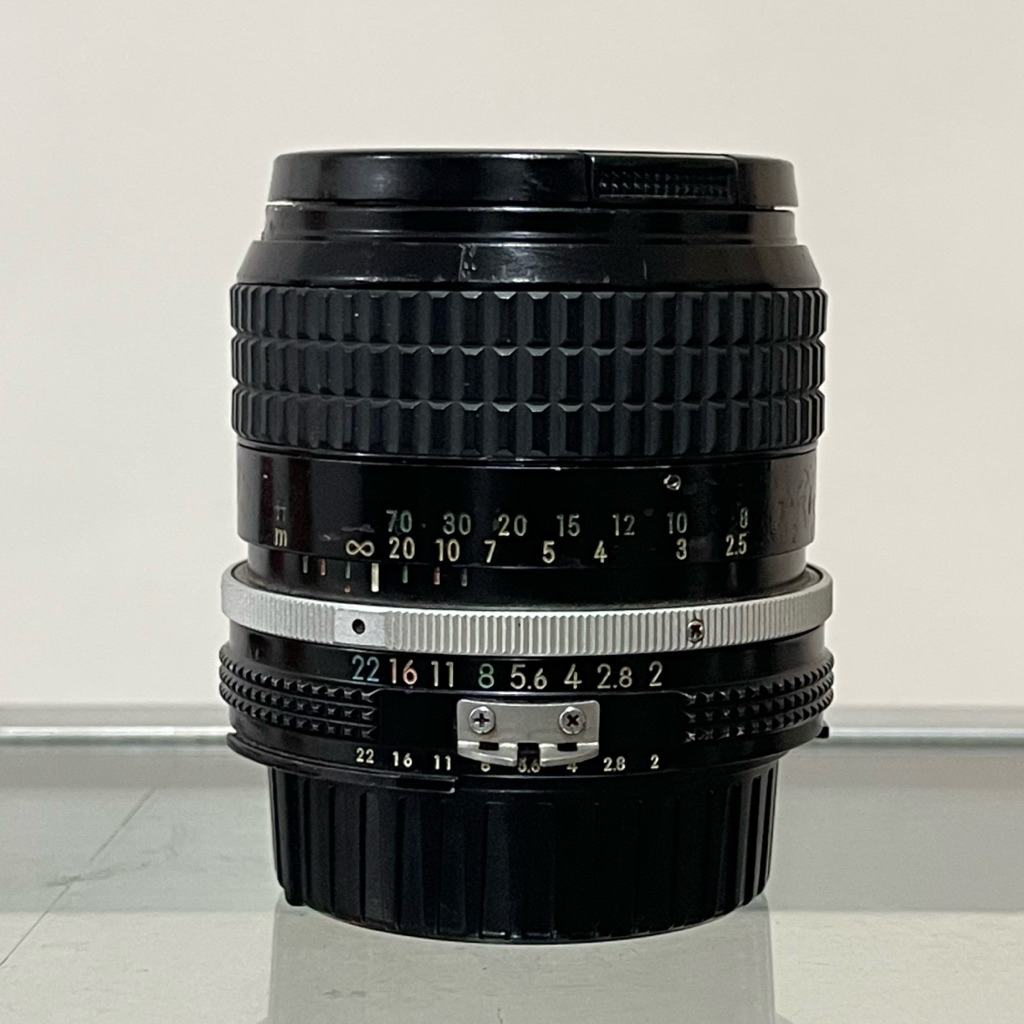 lensa nikon 85mm F2 manual