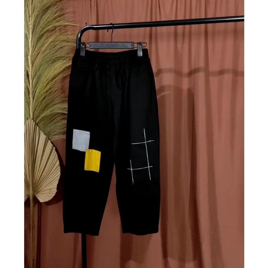 Celana Loose Pants Unik preloved