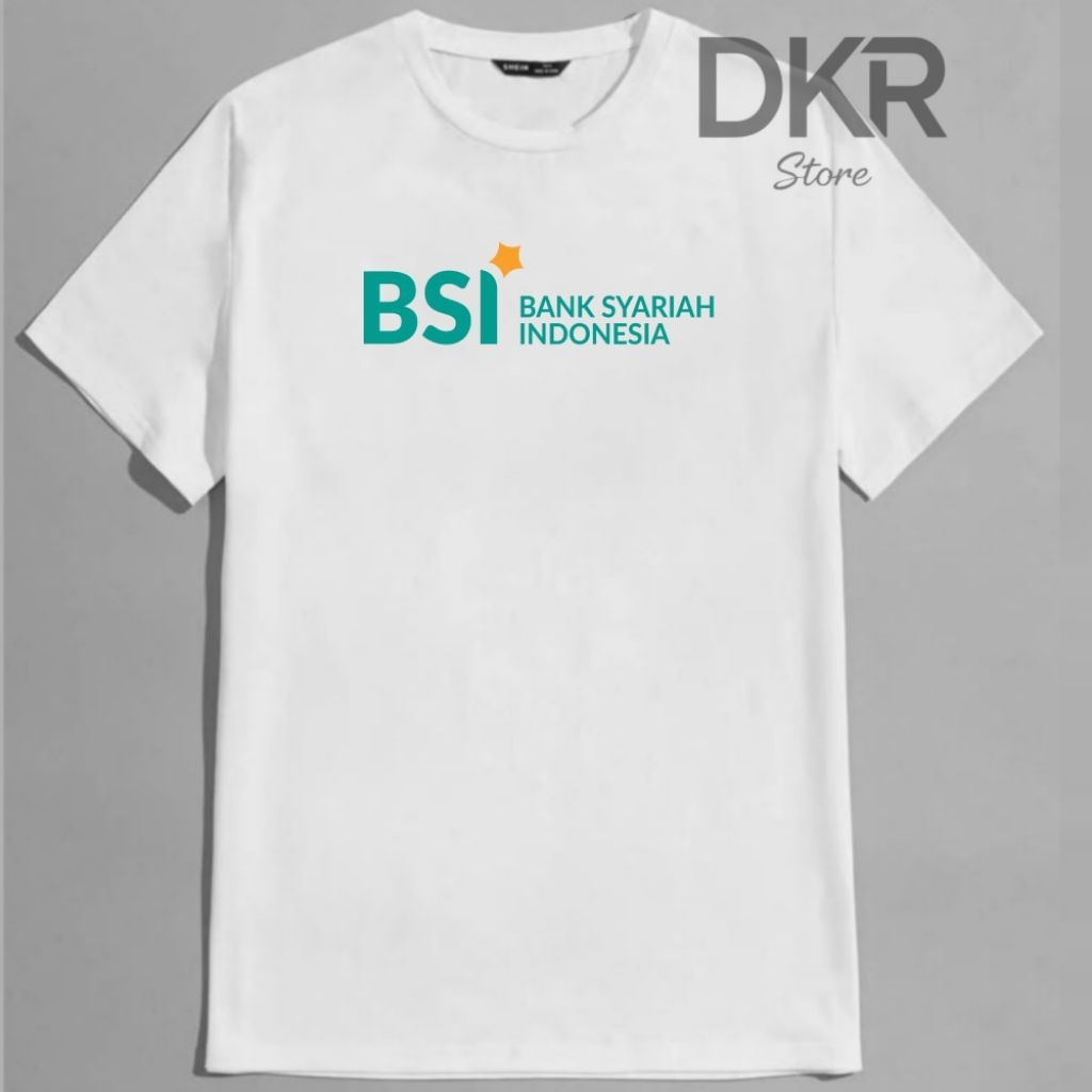 BAJU BSI BANK SYARIAH INDONESIA KAOS BSI BANK SYARIAH INDONESIA KAOS OBLONG BSI BANK SYARIAH INDONES