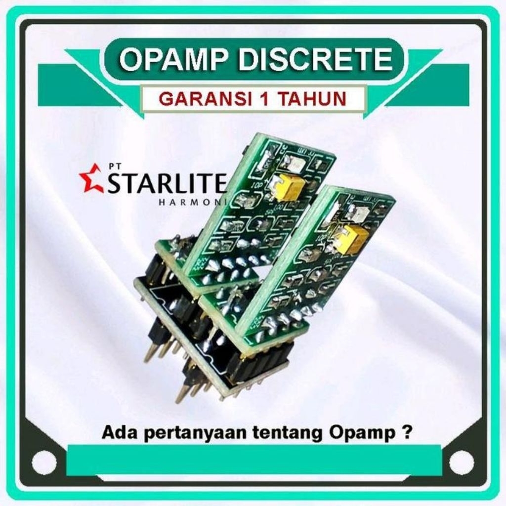Discrete Dual Opamp Simple Circuit