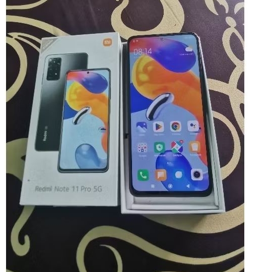 Xiaomi Redmi Note 11 Pro 5G 8/128 GB Garansi Resmi Indonesia Second Bekas Seken Original