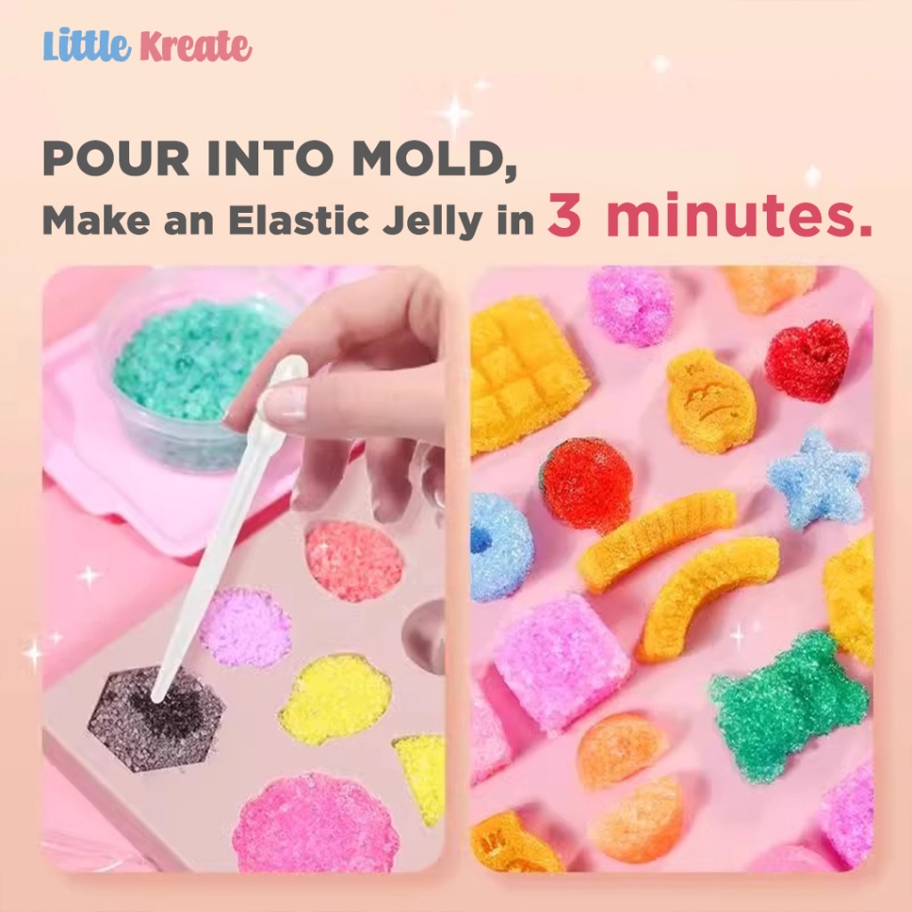 LIttle Kreate - DIY Jelly Candy - DIY Permen Gula - Prakarya Anak