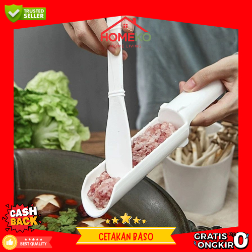 HK Alat Cetak Bakso Bakwan / Pencetak Daging / MeatBall Maker Mold Scoop Pentol