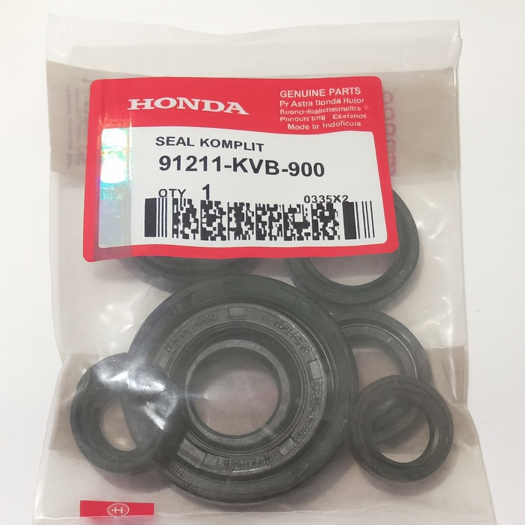 SIL SEAL KOMPLIT ASSY OLI SEAL SET OIL HONDA VARIO BEAT SCOOPY KARBU Original  KVB
